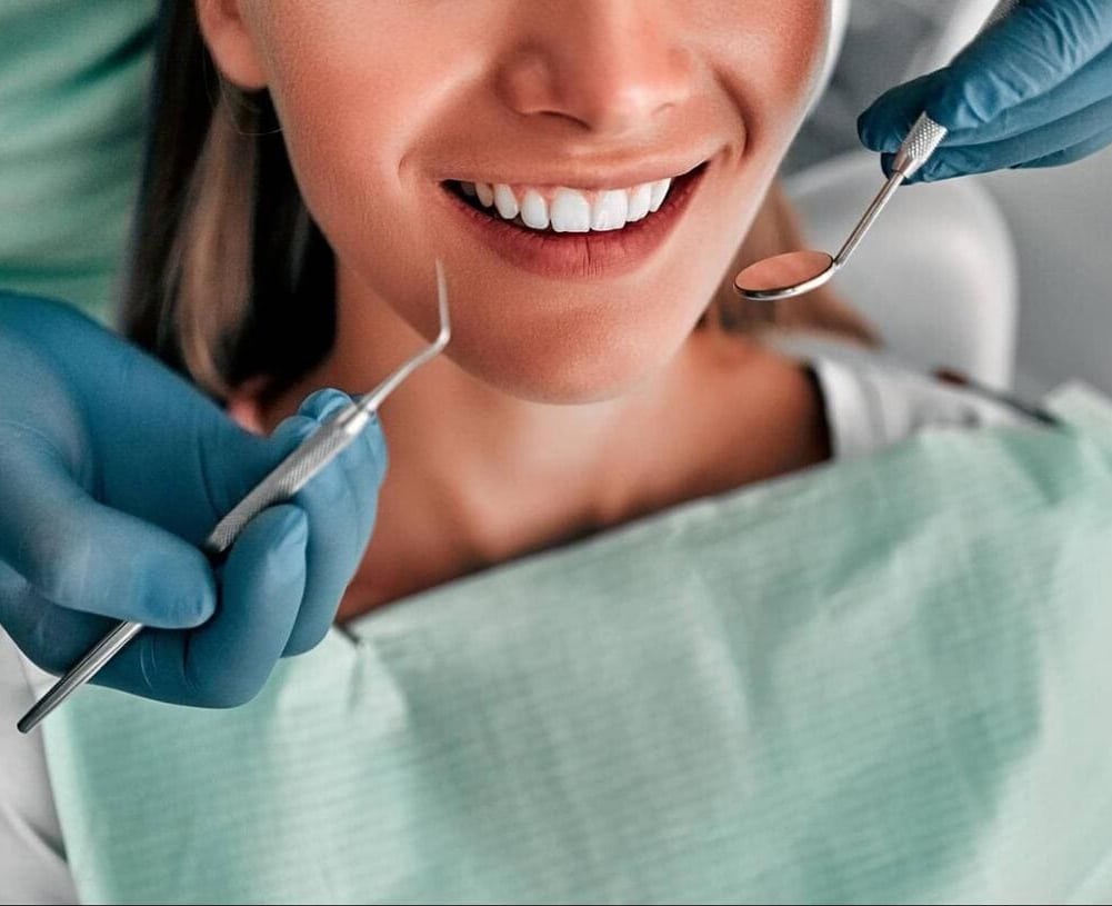 Woman in chair at dental care near Snohomish WA